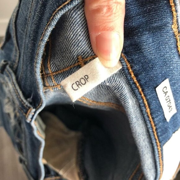 RAG‎ and Bone Cropped Raw Hem  Jeans Size 25 - Picture 8 of 9